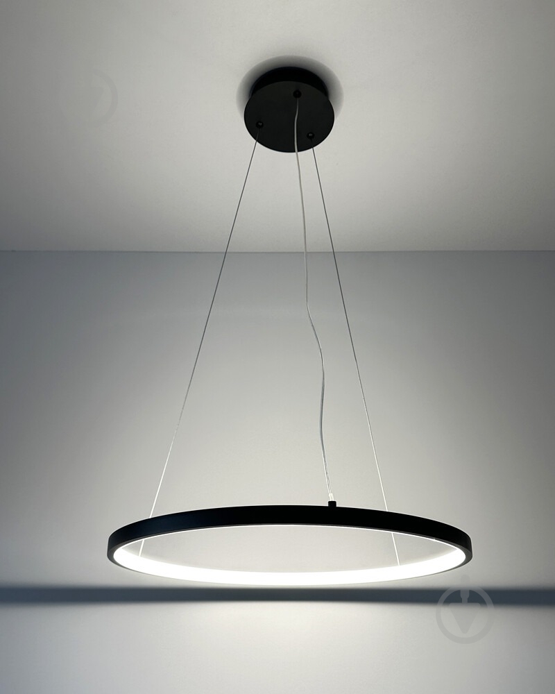 Люстра підвісна Goldlux Lea 20 Вт LED-модуль чорний 329158 - фото 2