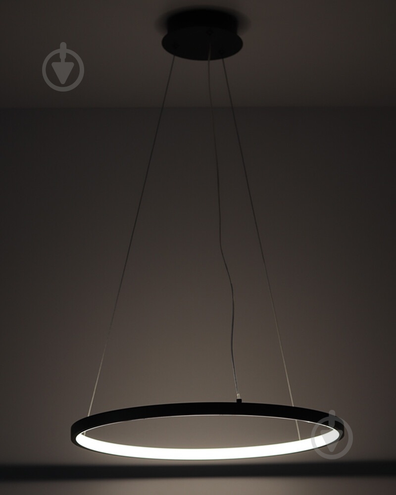 Люстра підвісна Goldlux Lea 20 Вт LED-модуль чорний 329158 - фото 4