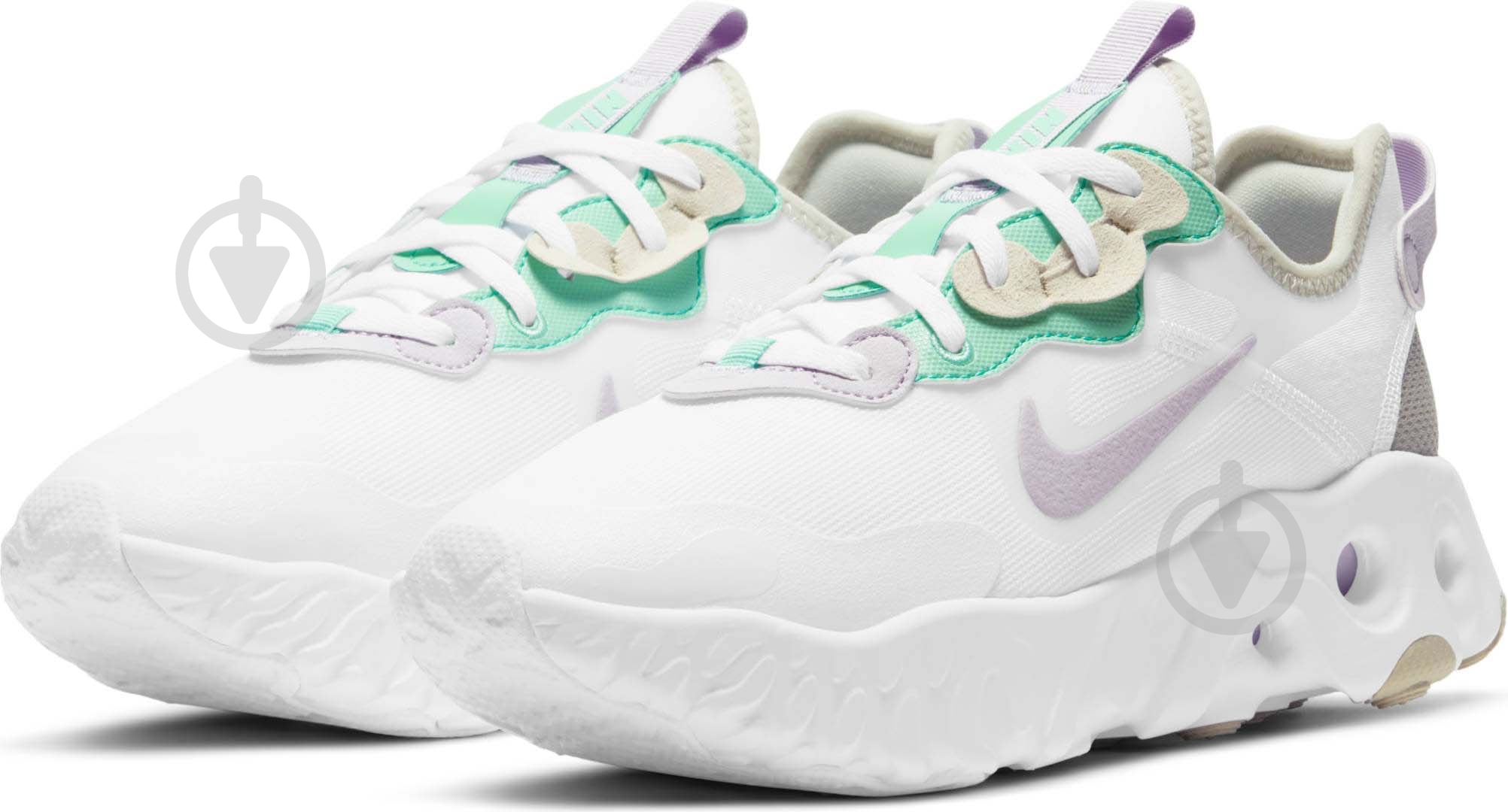 Кроссовки женские демисезонные Nike W React ART3MIS DA1647-100 р.41 белые - фото 6 Кроссовки женские демисезонные Nike W React ART3MIS DA1647-100 р.41 белые - фото 6