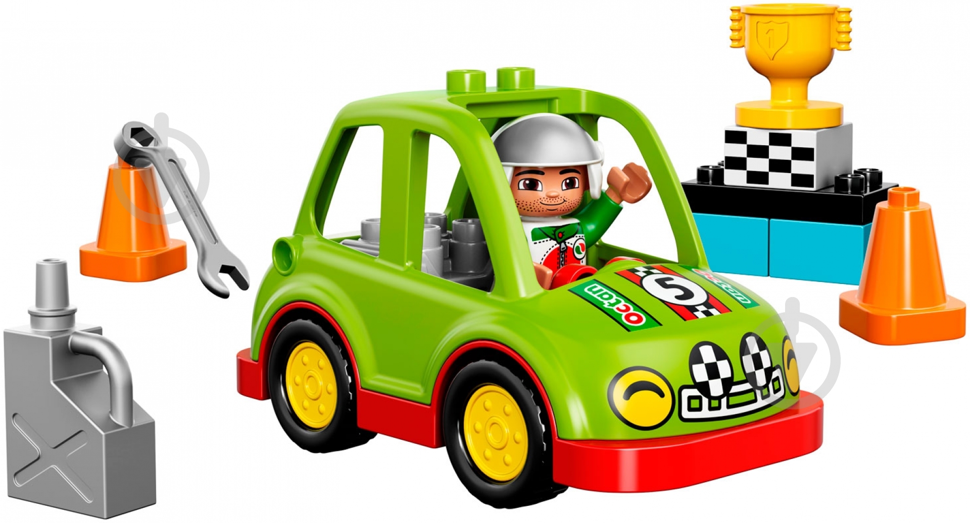 Конструктор LEGO DUPLO Гоночное авто 10589 - фото 2
