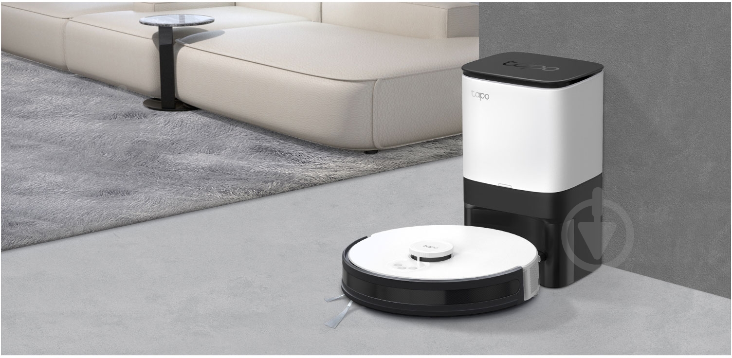 Робот-пылесос TP-Link TAPO RV30 PLUS white - фото 7