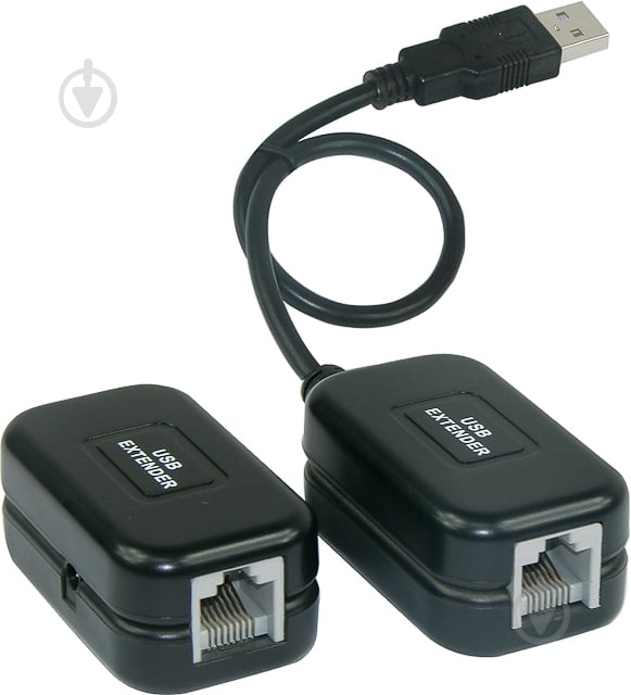 Удлинитель Viewcon черный (VE399) USB1.1 - фото 1