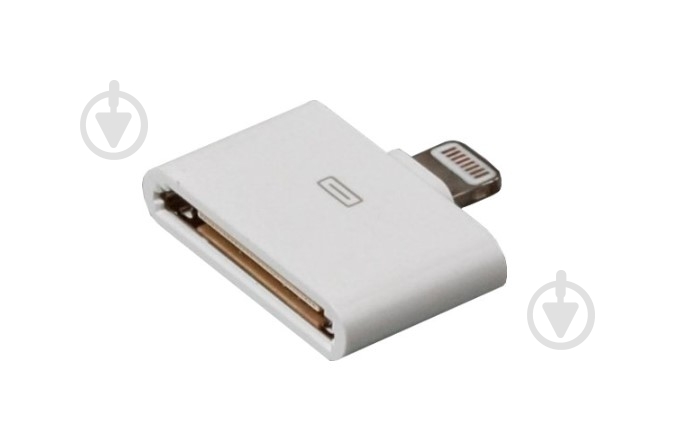 Адаптер Viewcon білий (VP 007) Lightning на Apple 30 pin, без MFI - фото 1