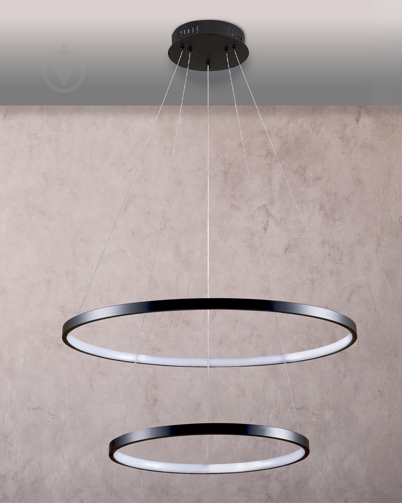Люстра подвесная Goldlux Lea 35 Вт LED-модуль черный 329172 - фото 7 Люстра подвесная Goldlux Lea 35 Вт LED-модуль черный 329172 - фото 7