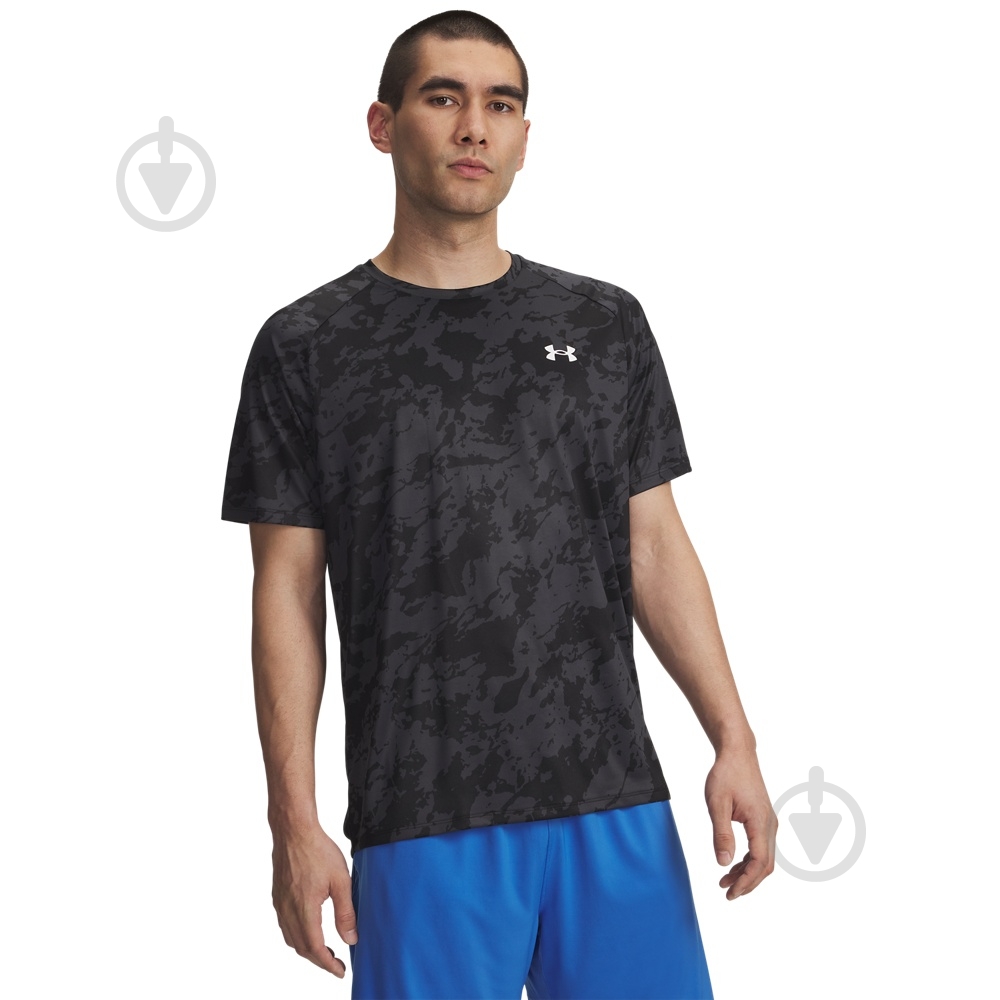 Футболка Under Armour Tech 2.0 SS Tee 1326413-006 р.S чорний - фото 1 Футболка Under Armour Tech 2.0 SS Tee 1326413-006 р.S чорний - фото 1