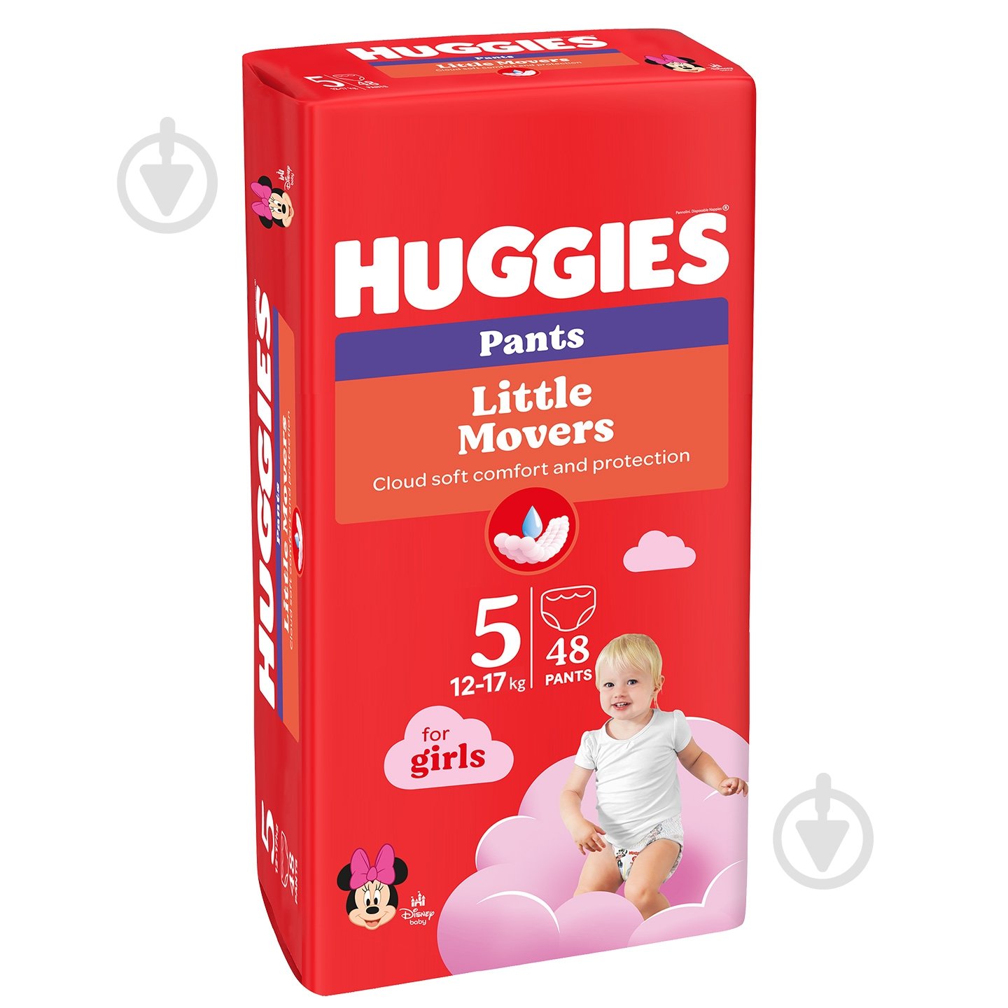 Підгузки-трусики Huggies Girl 5 12-17 кг 48 шт. - фото 2