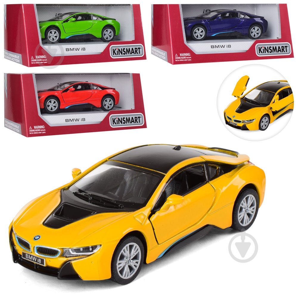 Автомодель Kinsmart KT5379WA в ассортименте 1:34 - фото 1