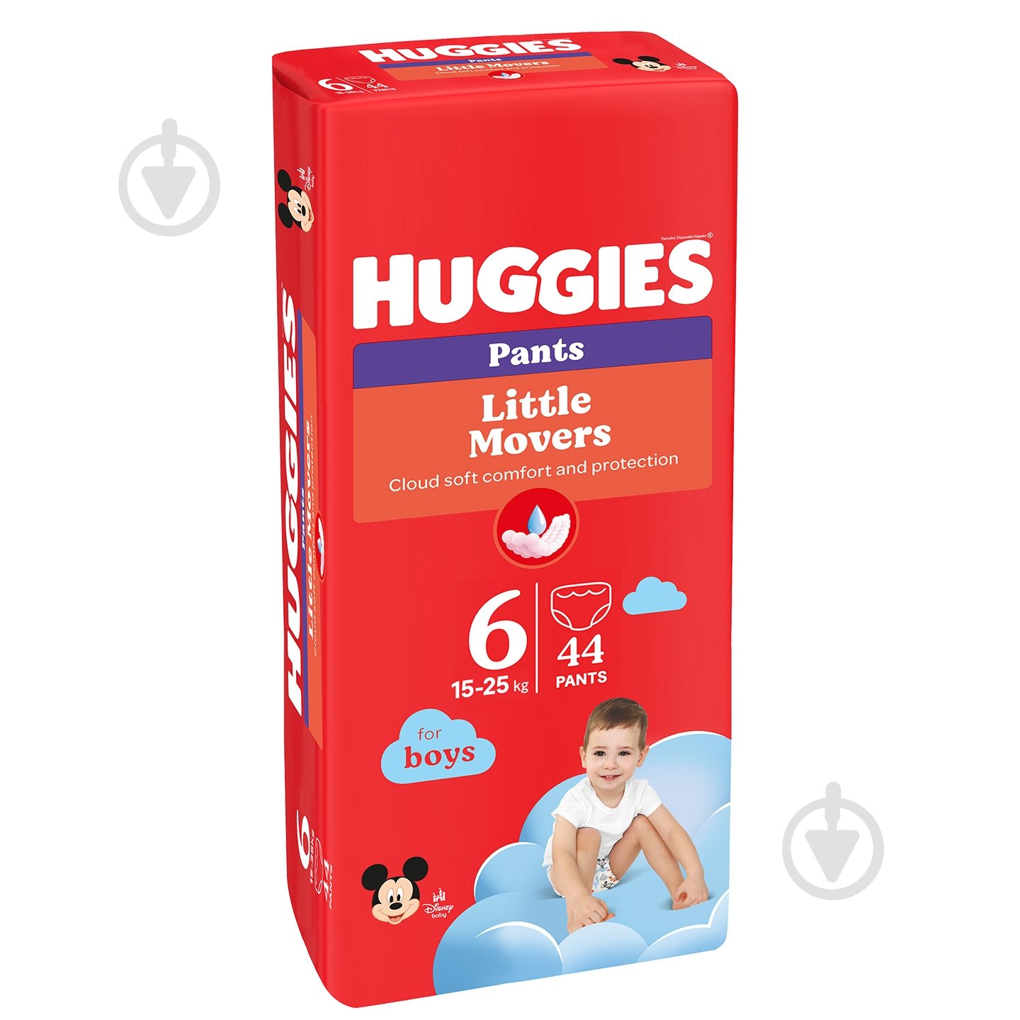 Подгузники-трусики Huggies Boy 6 15-25 кг 44 шт. - фото 2