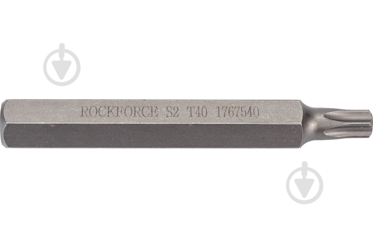 Бита ROCKFORCE TORX T40х75 мм 1 шт. RF-1767540 - фото 1 Бита ROCKFORCE TORX T40х75 мм 1 шт. RF-1767540 - фото 1