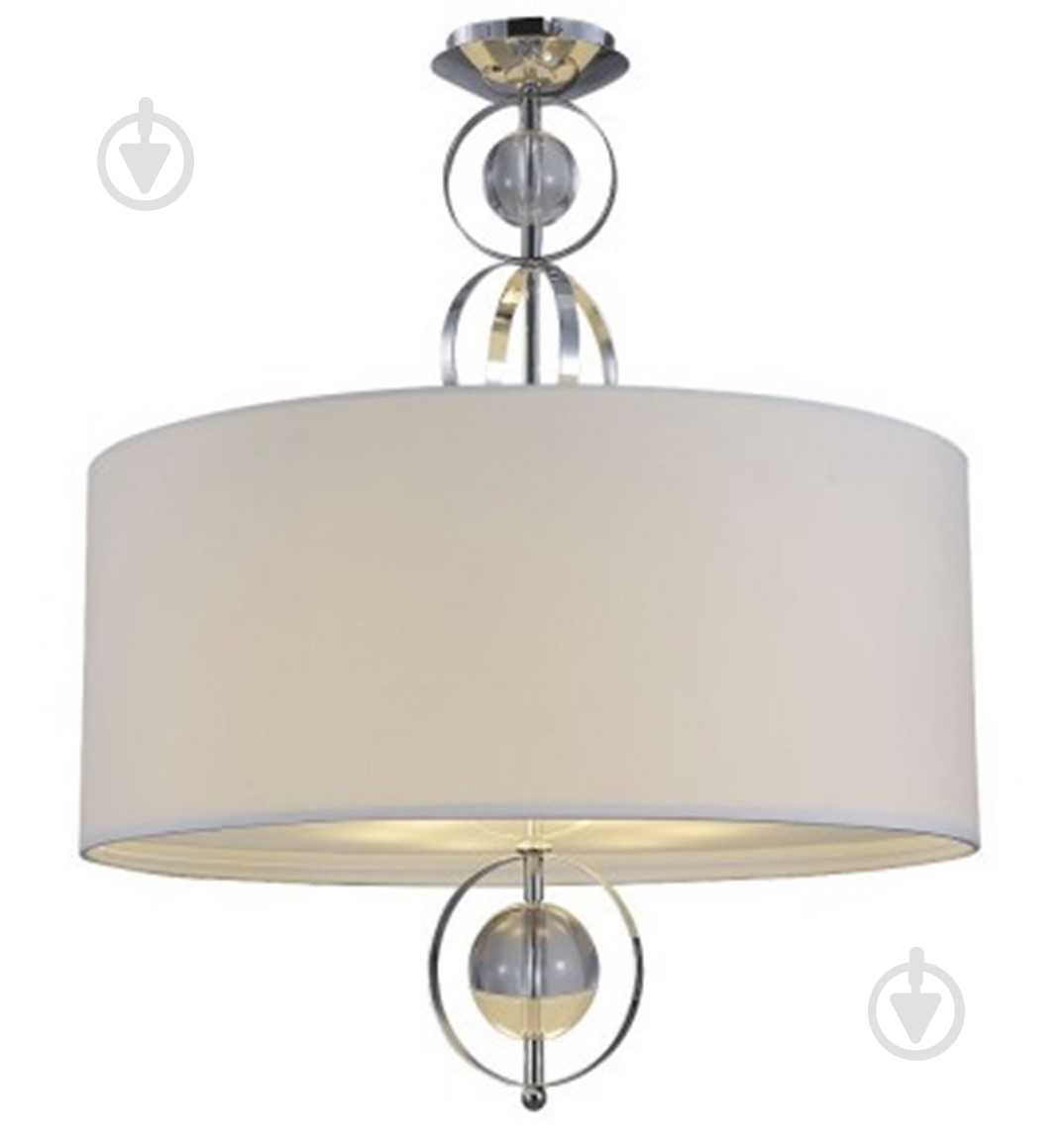 Люстра потолочная Focus Light 1xбелый/серебряный 3336/3 - фото 1