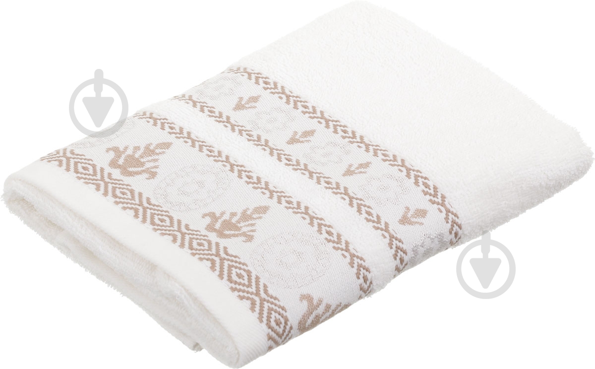 Набор полотенец RING молочный Simi - фото 3