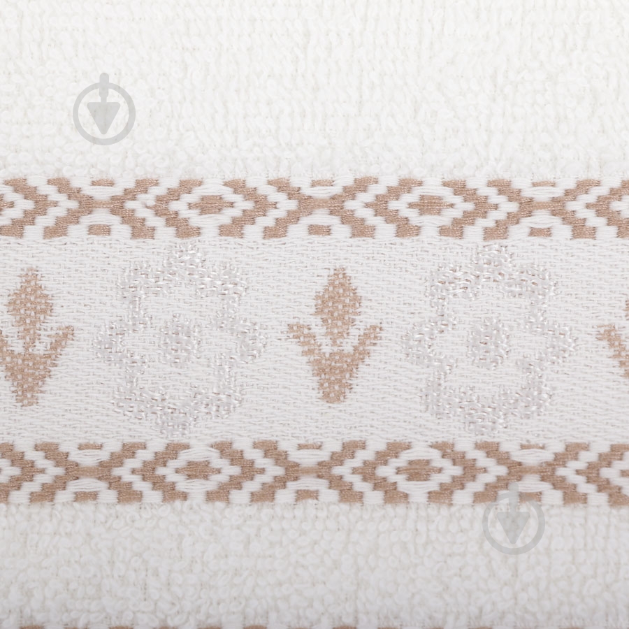 Набор полотенец RING молочный Simi - фото 4