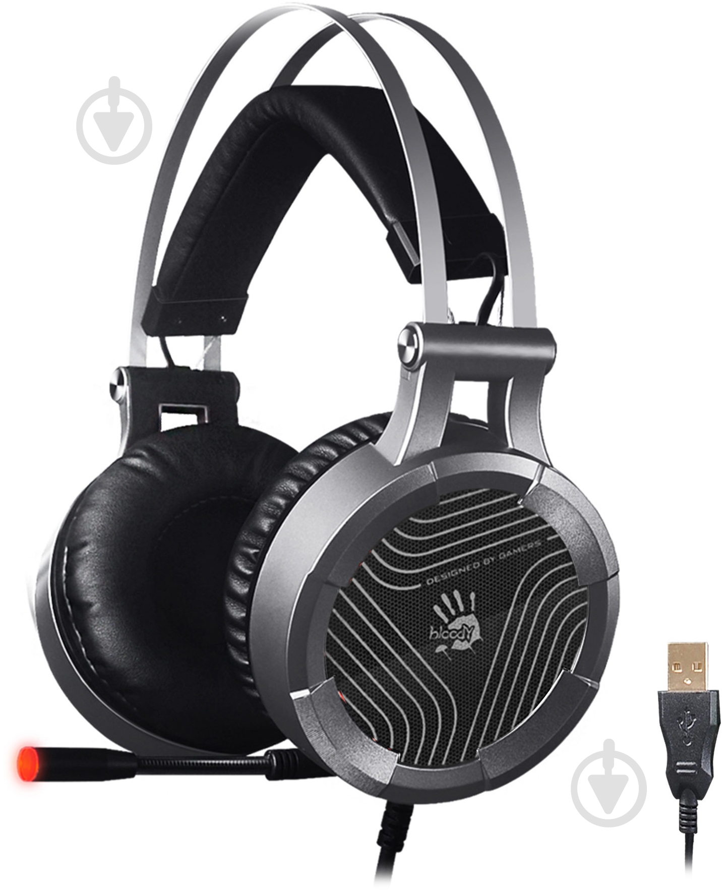 Наушники A4Tech G530 Bloody grey - фото 2