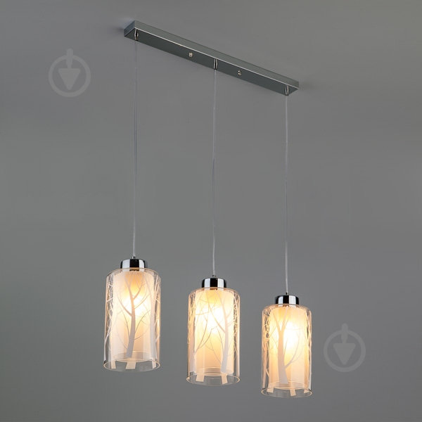 ВИТРИНА! Подвес Strotskis Santos 50001/3 3x60 Вт E27 хром - фото 3 ВИТРИНА! Подвес Strotskis Santos 50001/3 3x60 Вт E27 хром - фото 3