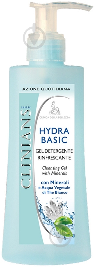 Гель для вмивання Clinians Hydra Basic з мінералами 150 мл185 г - фото 1 Гель для вмивання Clinians Hydra Basic з мінералами 150 мл185 г - фото 1