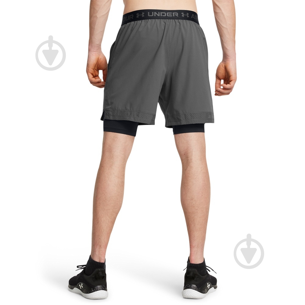 Шорти Under Armour Vanish Woven 2in1 Sts 1373764-025 р. 2XL сірий - фото 2