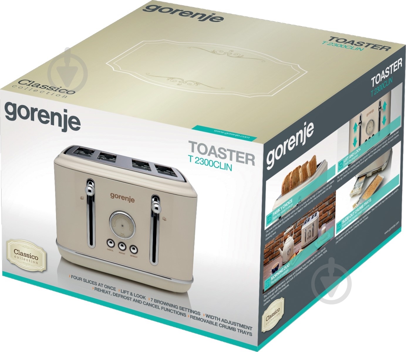 Тостер Gorenje T2300CLIN - фото 11