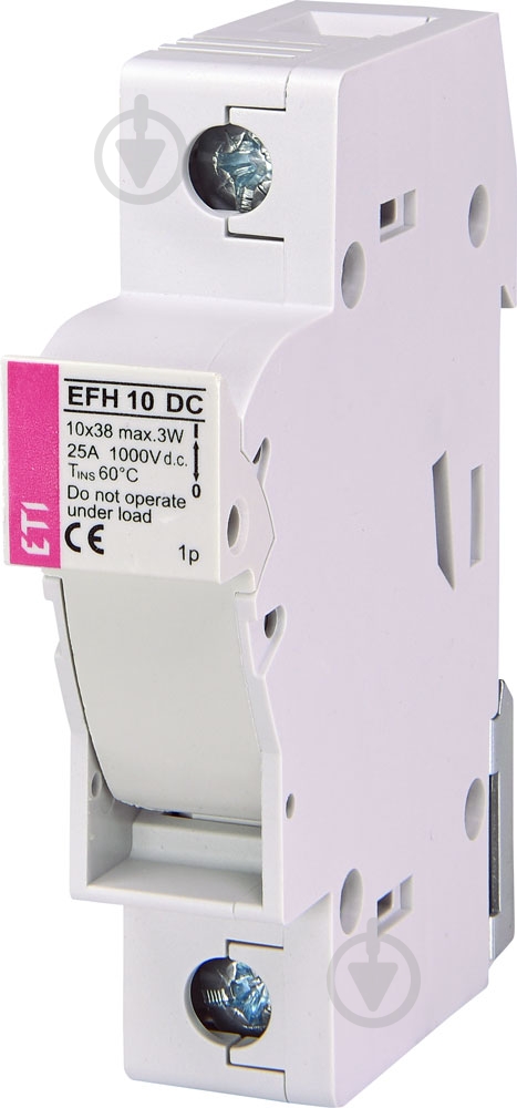 Разъединитель ETI EFH 10 1P 25A 1000V DC 2540201 - фото 1 Разъединитель ETI EFH 10 1P 25A 1000V DC 2540201 - фото 1