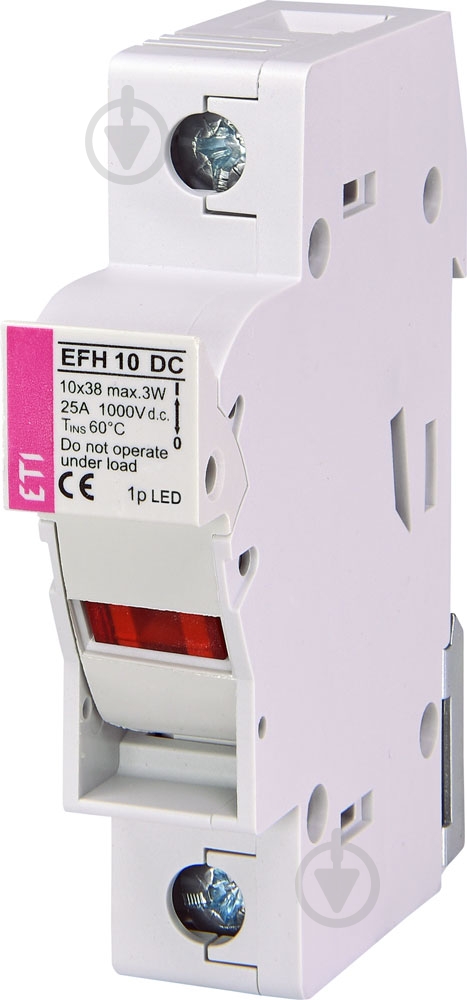 Разъединитель ETI EFH 10 1P-LED 25A 1000V DC 2540211 - фото 1 Разъединитель ETI EFH 10 1P-LED 25A 1000V DC 2540211 - фото 1