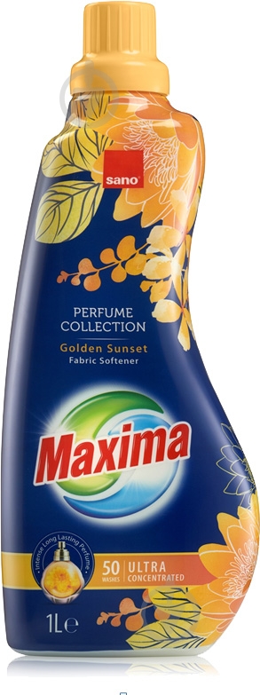 Кондиционер-ополаскиватель Sano суперконцентрированный парфюмированный Golden Sunset 1 л - фото 1