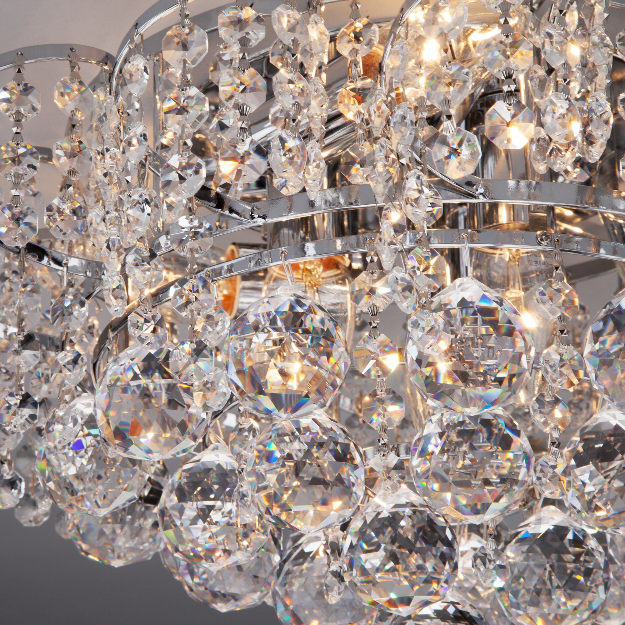 Люстра потолочная Strotskis Charm 16017/6 6x60 Вт E27 хром - фото 4 Люстра потолочная Strotskis Charm 16017/6 6x60 Вт E27 хром - фото 4