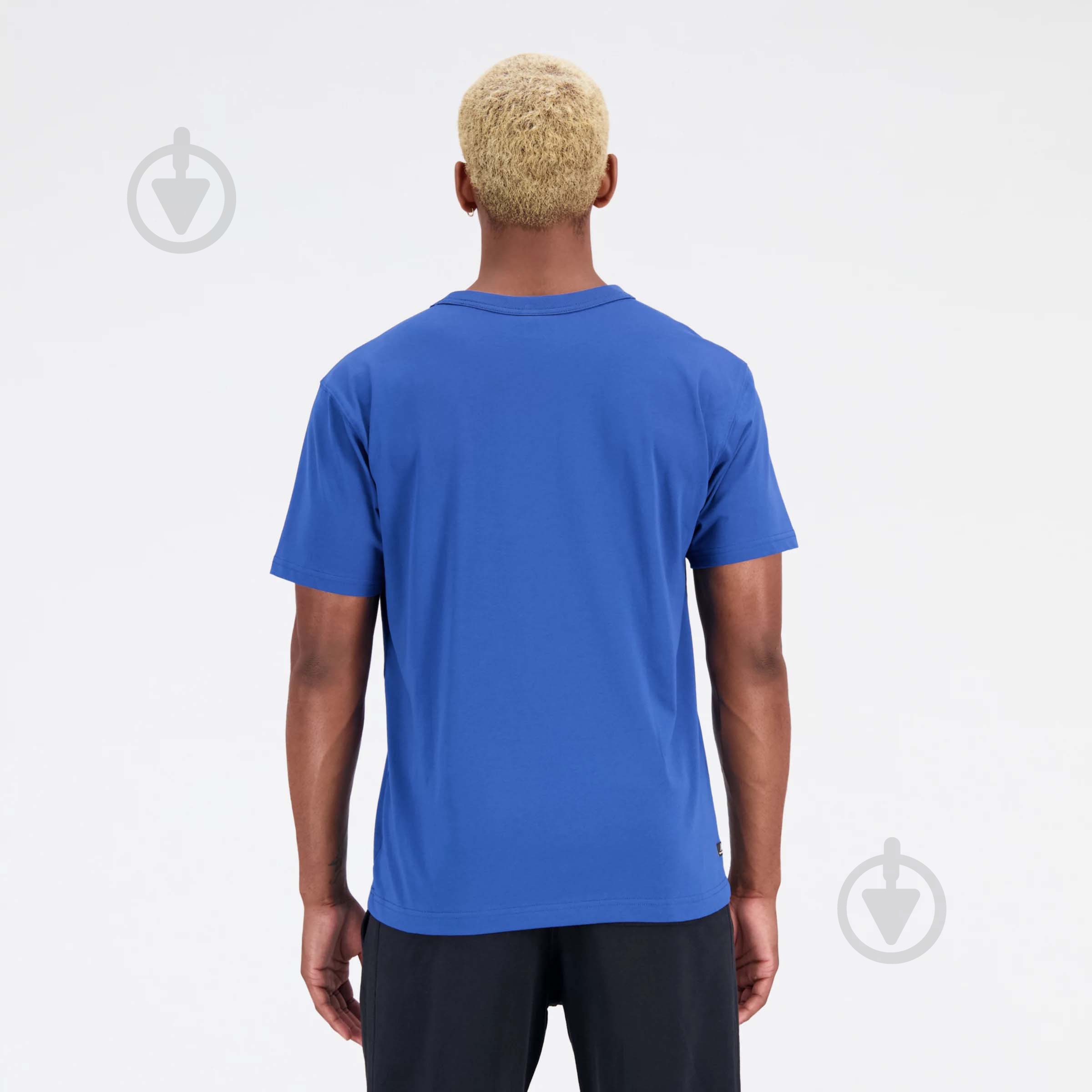 Футболка New Balance ESSENTIALS REIMAGINED MT31518ATE р.L синій - фото 3 Футболка New Balance ESSENTIALS REIMAGINED MT31518ATE р.L синій - фото 3