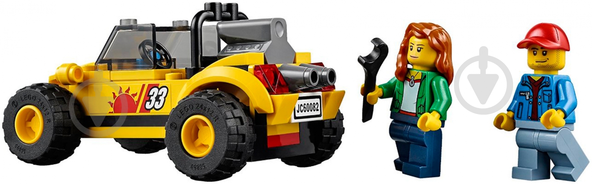 Конструктор LEGO City Фургон Багі 60082 - фото 3