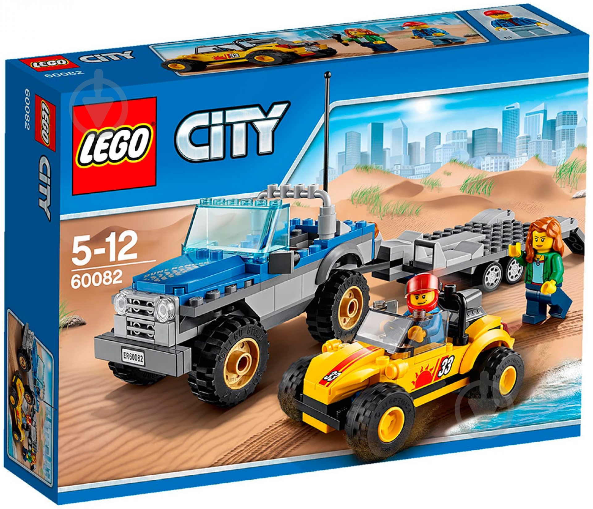 Конструктор LEGO City Фургон Багі 60082 - фото 1