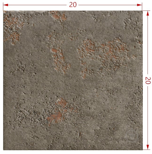 Плитка Mainzu Meraki Grey 20x20 см - фото 2