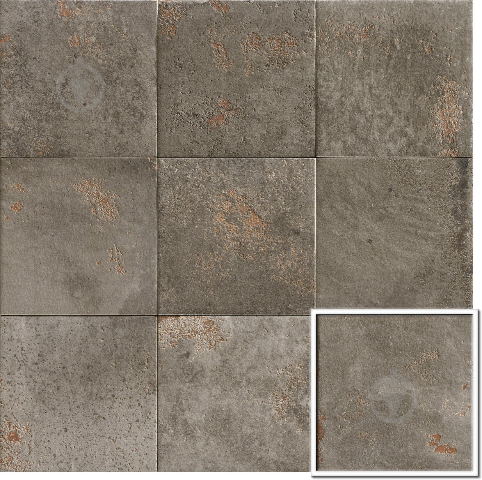 Плитка Mainzu Meraki Grey 20x20 см - фото 1