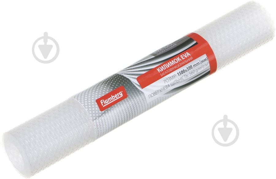 Килимок для кухонних шухляд Flamberg прозорий 150x30 см G35D-S - фото 1