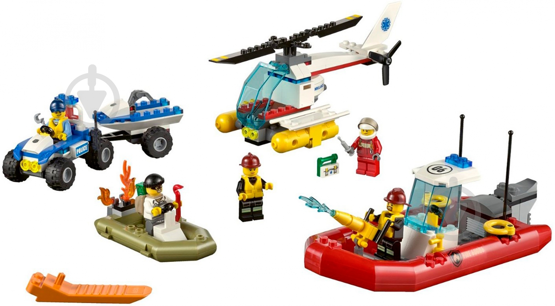 Конструктор LEGO City для начинающих Полиция 60086 - фото 2