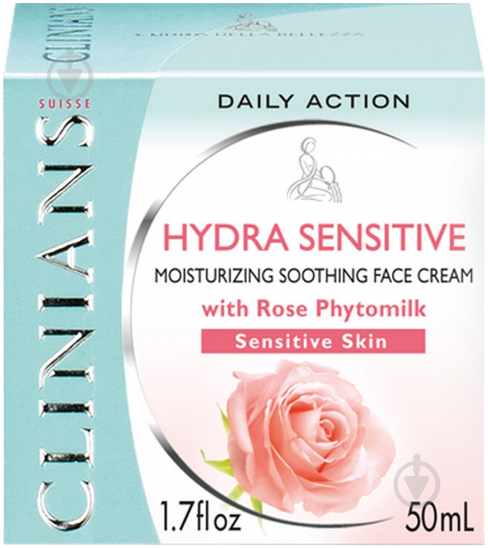 Крем день-ночь Clinians Daily Action HYDRA SENSITIVE 50 мл - фото 1