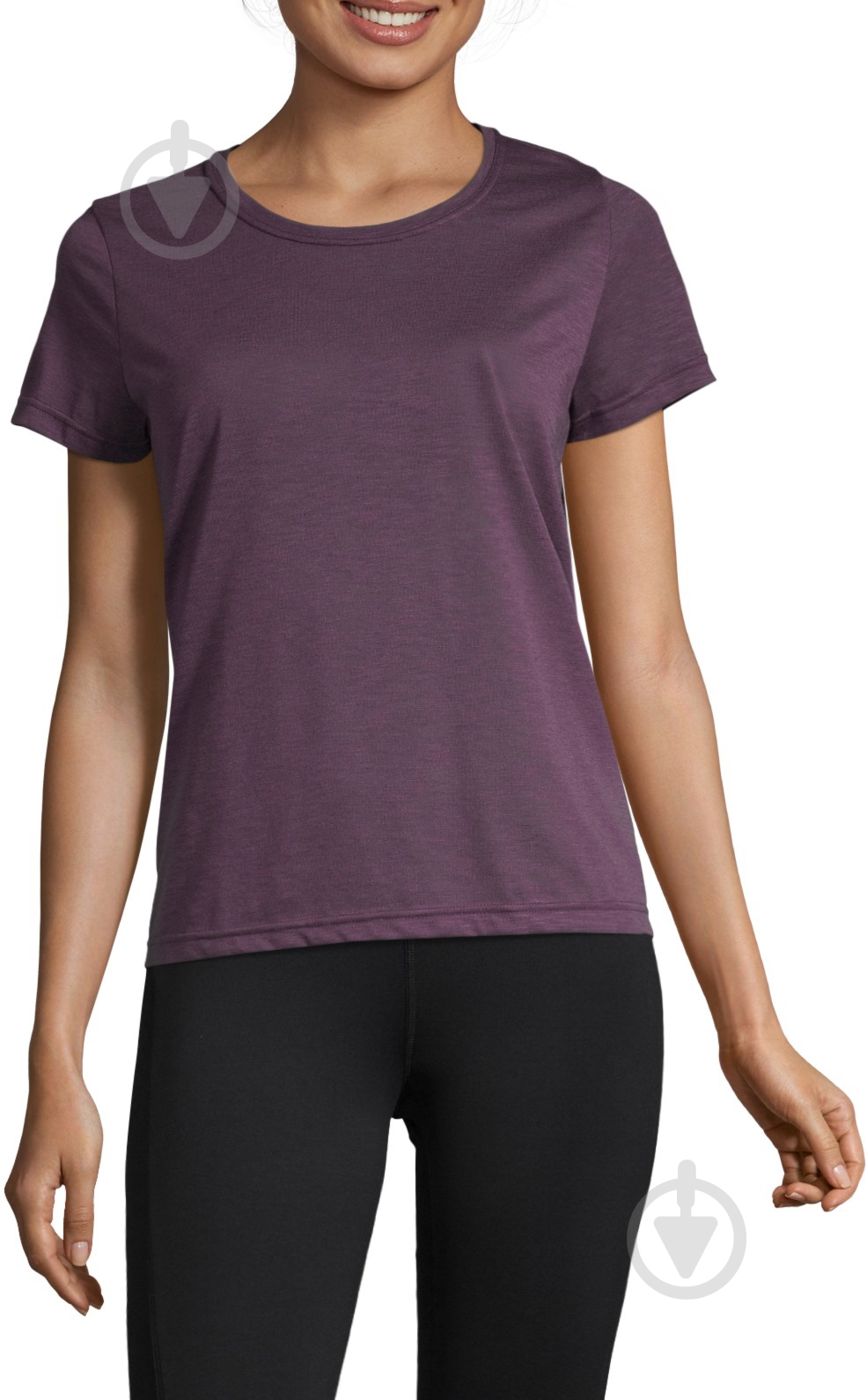 Футболка Casall Texture Tee 20455-125 р.S фиолетовый - фото 2 Футболка Casall Texture Tee 20455-125 р.S фиолетовый - фото 2