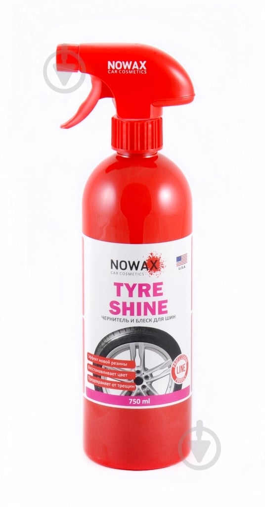 ᐉ Чорнитель гуми Nowax Tyre Shine NX75006 750 мл • Краща ціна в