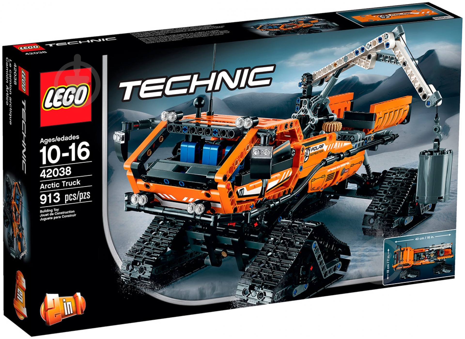 Конструктор LEGO Technic Арктический грузовик 42038 - фото 1