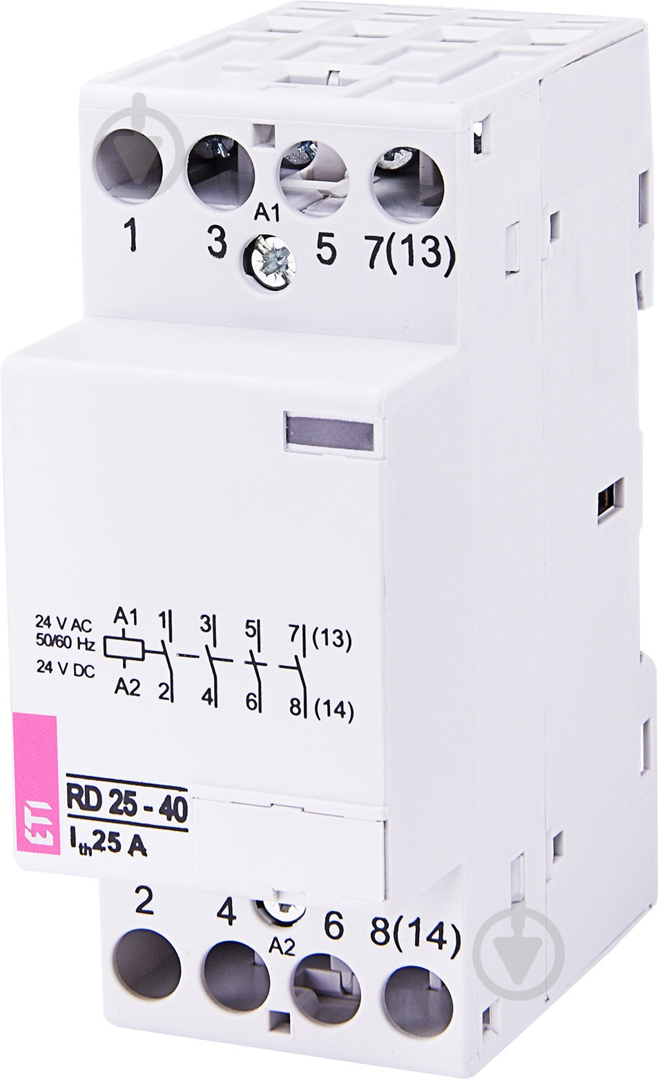Контактор ETI RD 25-40 24V AC/DC 2464011 - фото 1