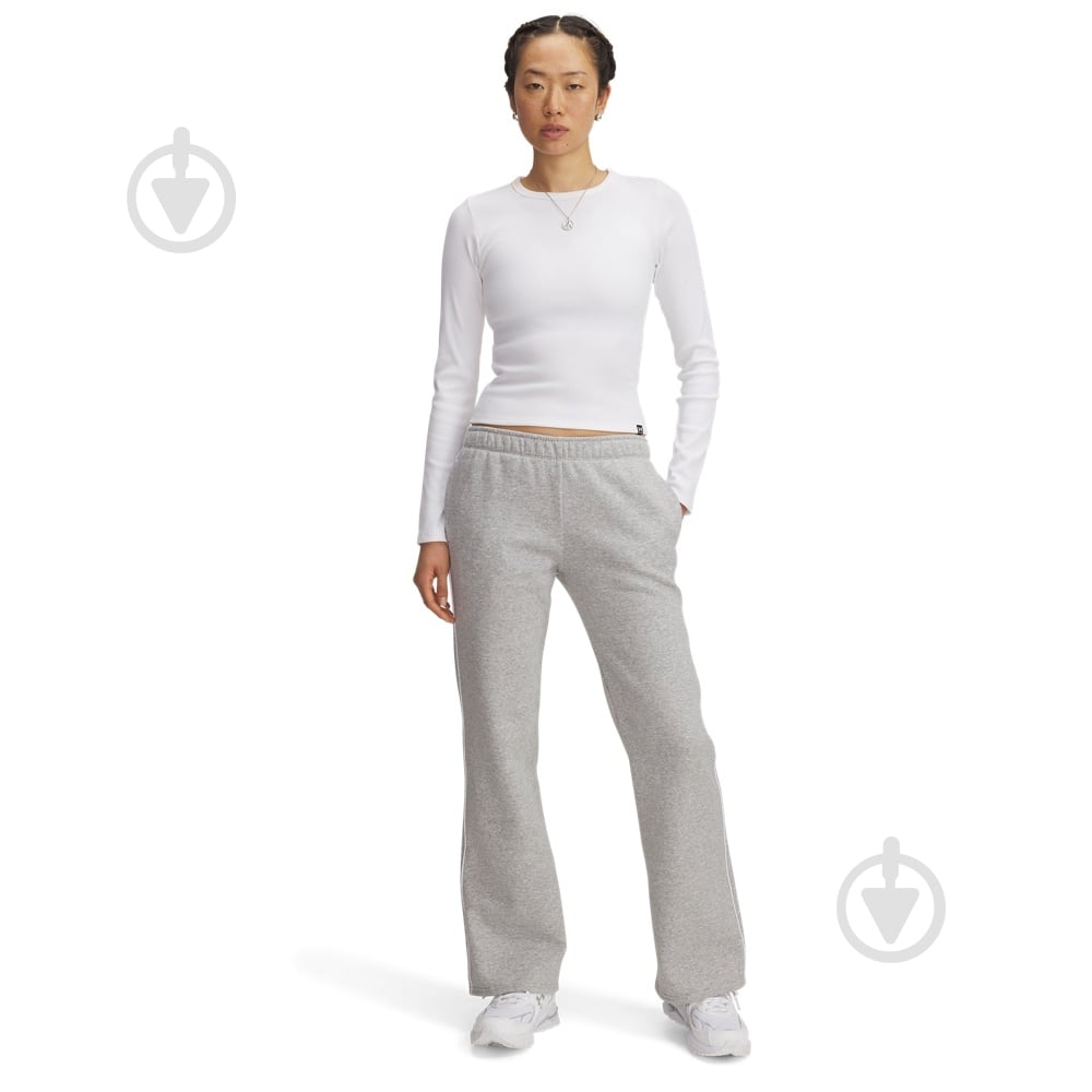 Штани Under Armour Rival Flc Piped Pant 6003711-011 р. M сірий - фото 3