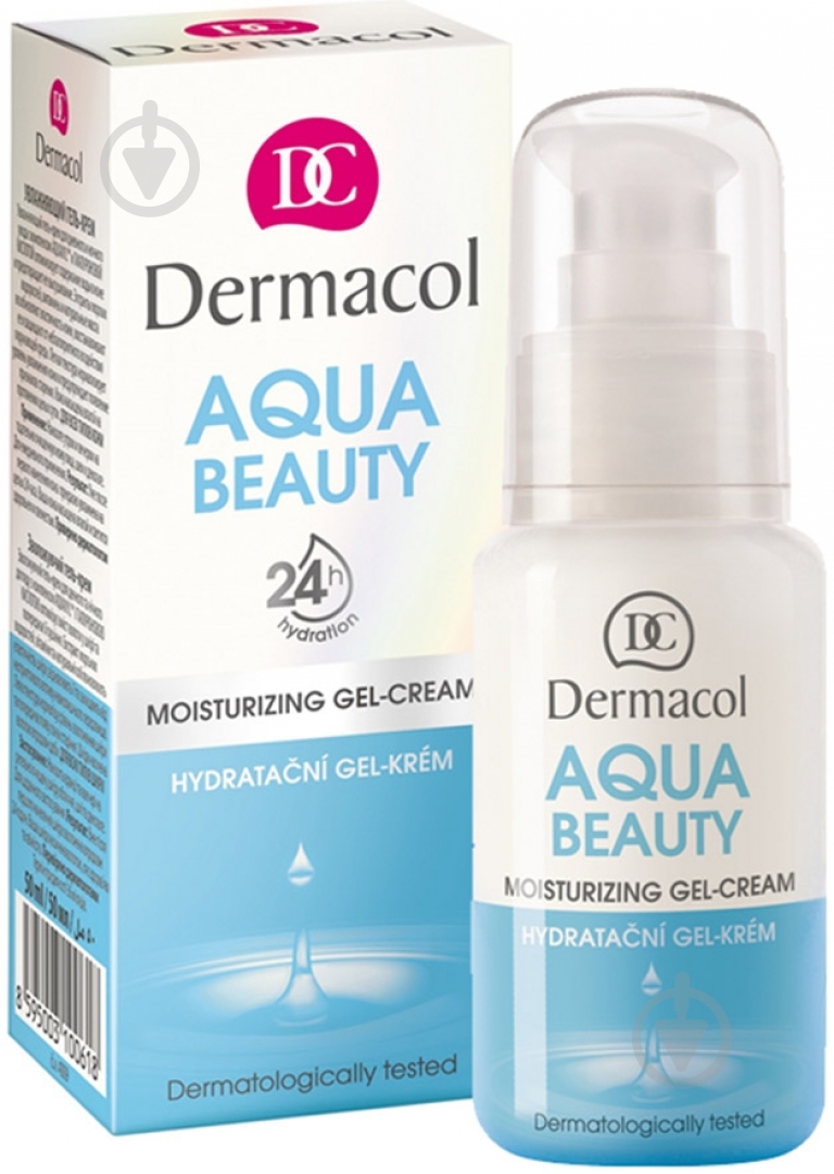 Крем-гель для лица Dermacol Aqua Beauty увлажняющий 50 мл145 г - фото 1