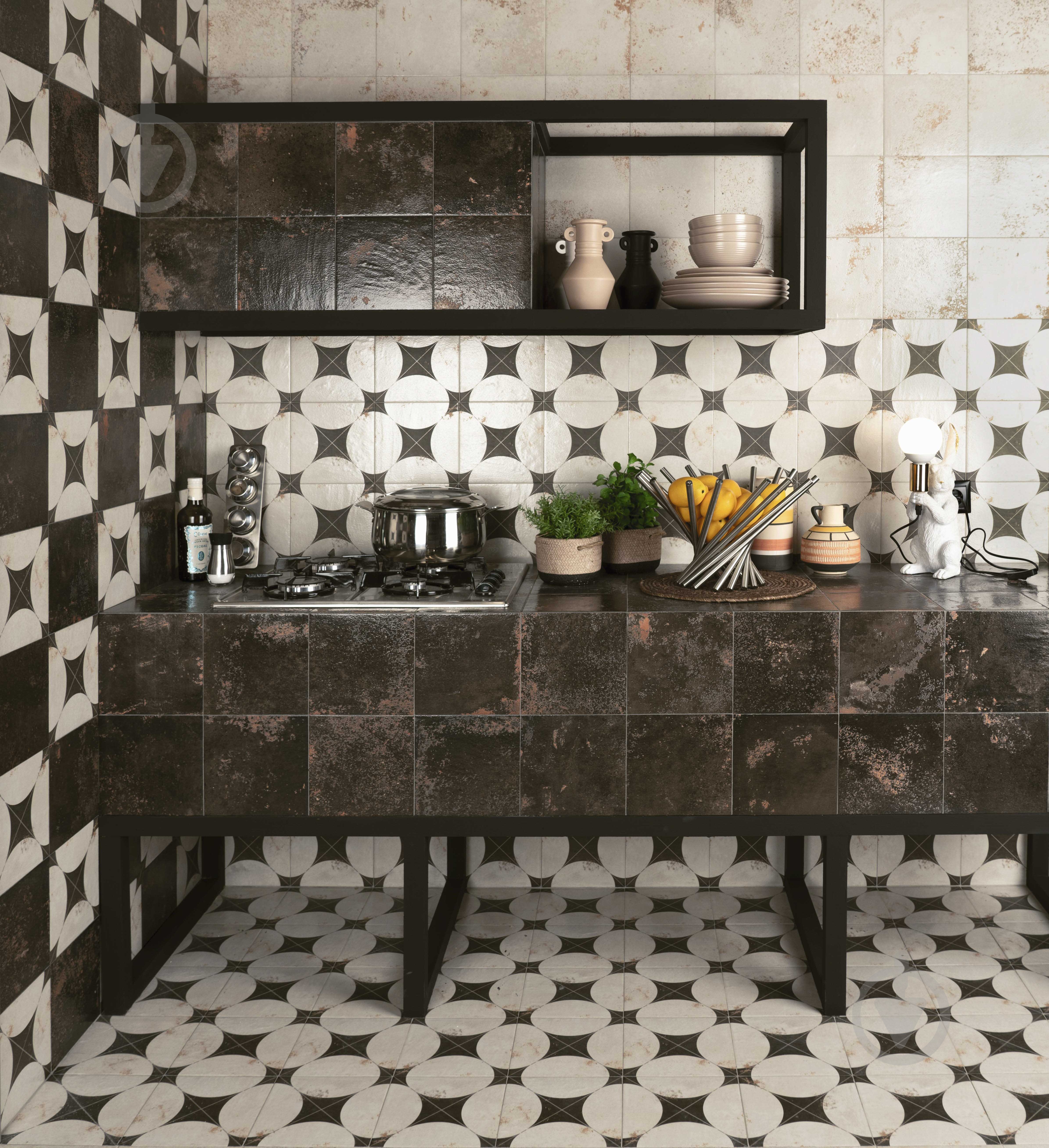 Плитка Mainzu Meraki Black 20x20 см - фото 4