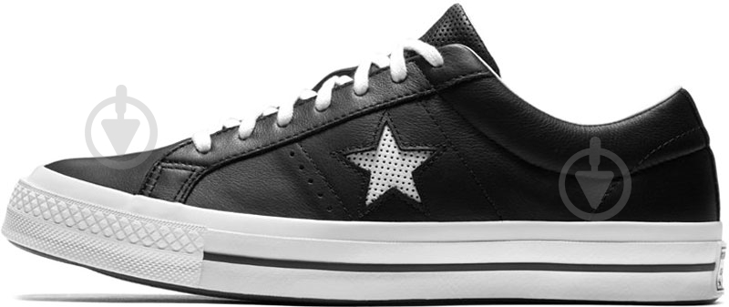 Кеди Converse ONE STAR OX 158465C р.42 чорний - фото 2 Кеди Converse ONE STAR OX 158465C р.42 чорний - фото 2