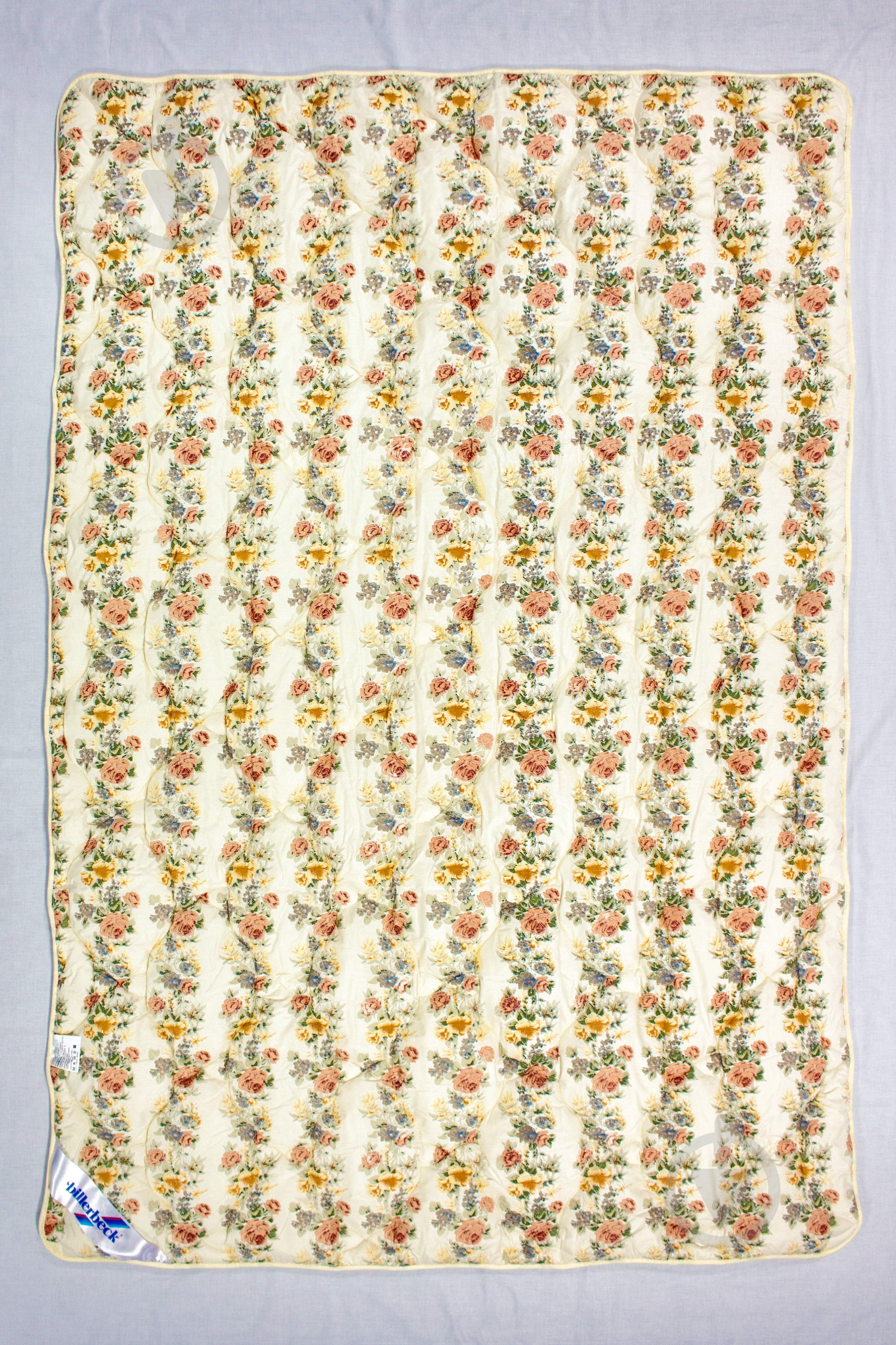 Ковдра Каміла 200x220 см Billerbeck кремовий із квітковим принтом - фото 4