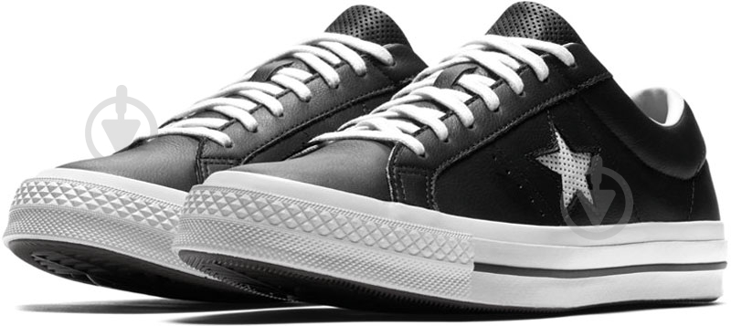 Кеди Converse ONE STAR OX 158465C р.44 чорний - фото 1