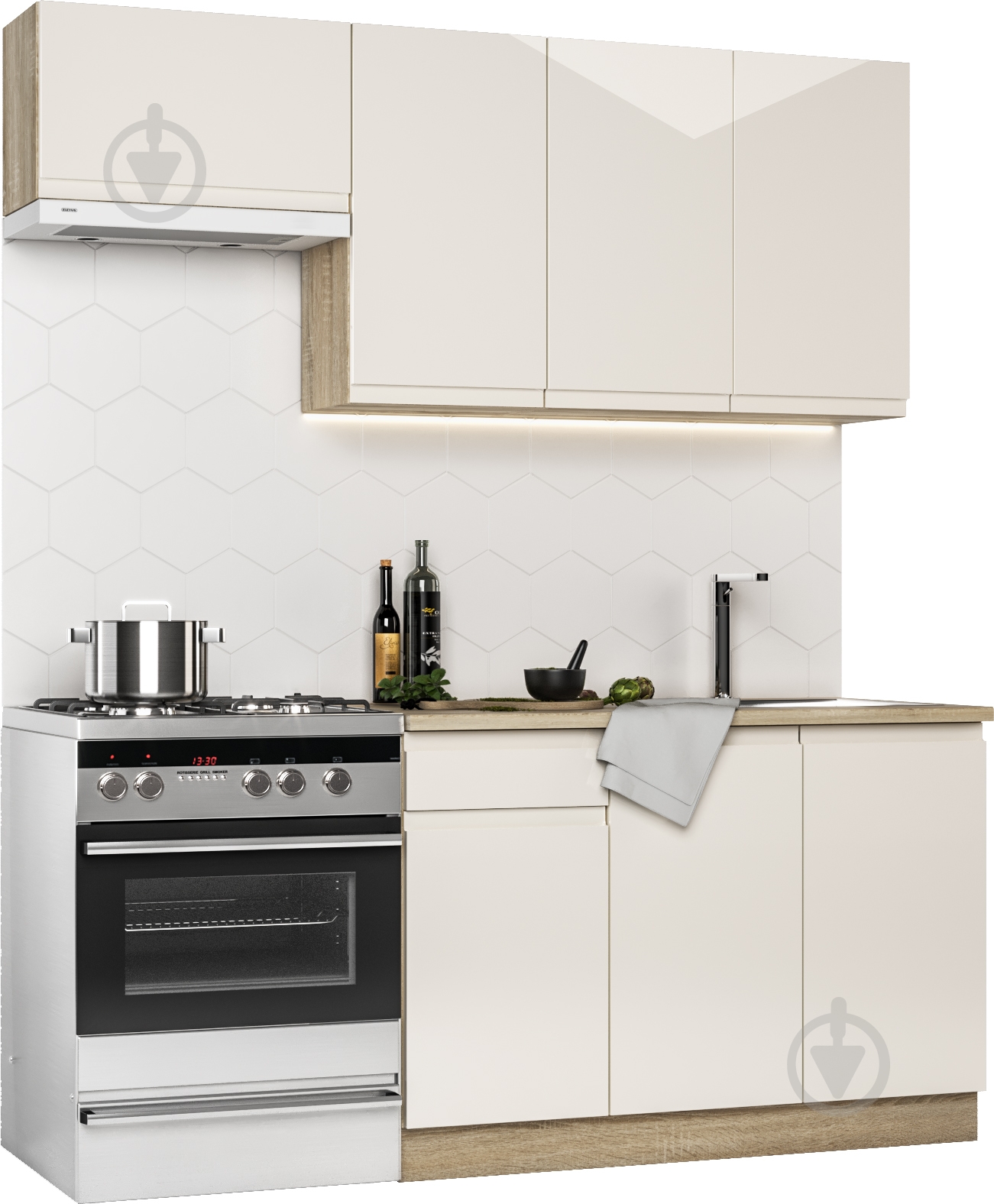 Кухня Сідней Грейд МДФ 1,8 м - фото 1