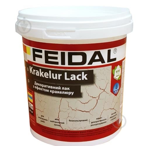 Лак Feidal Krakelur Lack бесцветный 0,5 л - фото 1