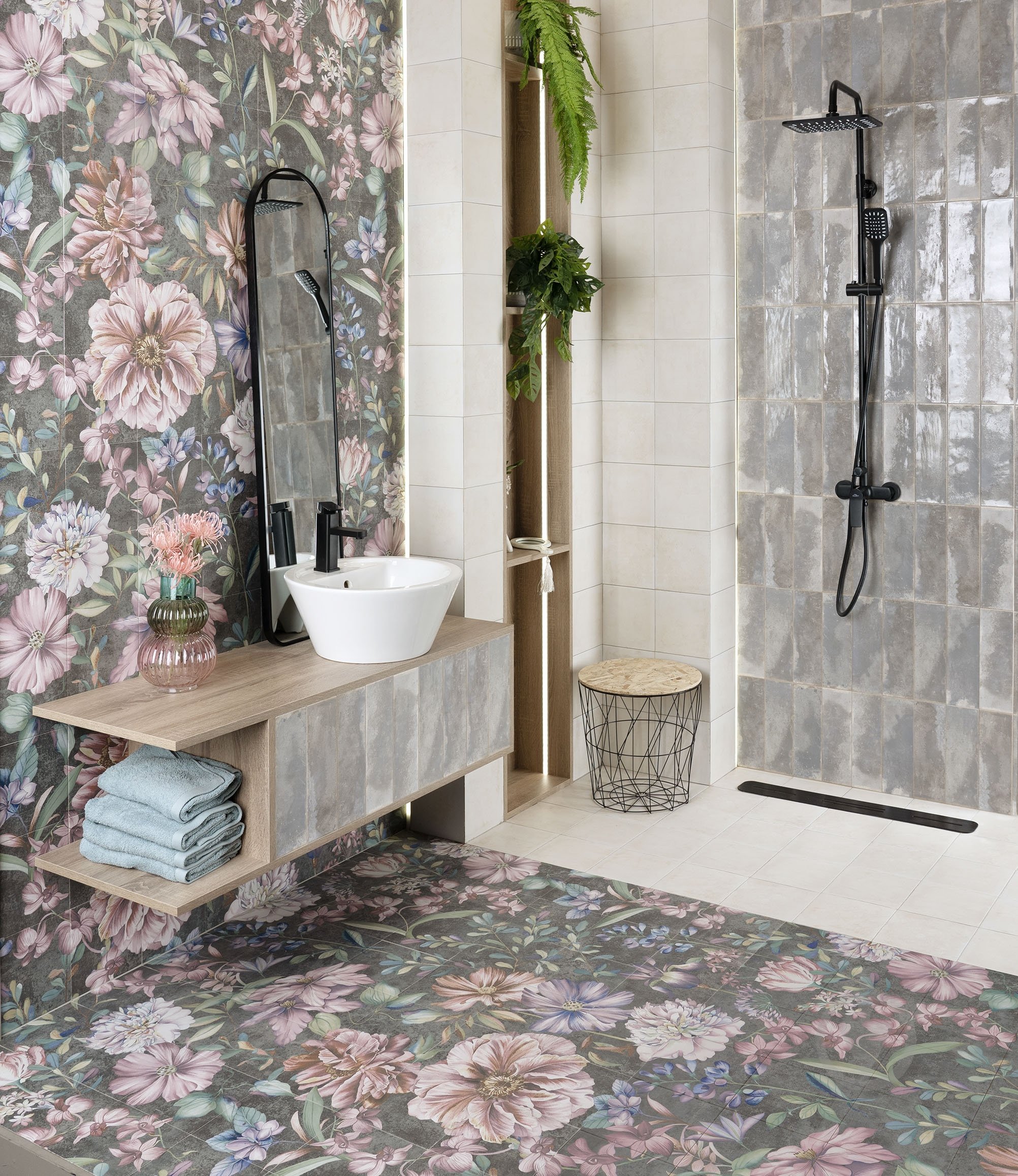 Панно Mainzu Oldwood Mural Garden (set of 36 pc 20x20) 120x120 см - фото 4
