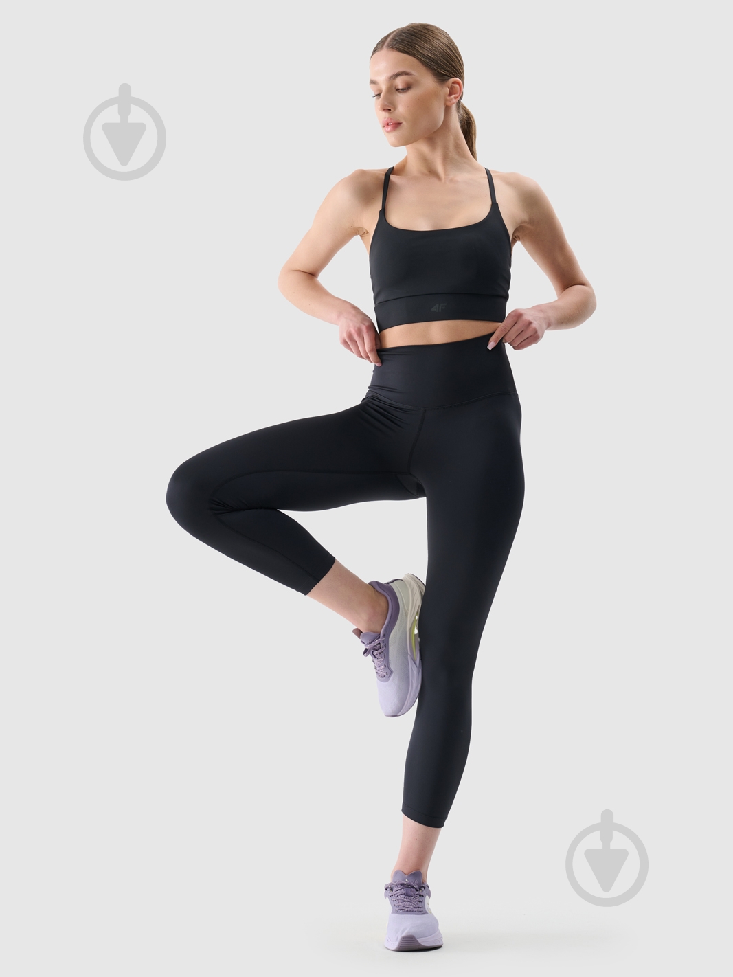 Бра 4F SPORT BRA F181 4FWSS25USBAF181-20S р.XL чорний - фото 3