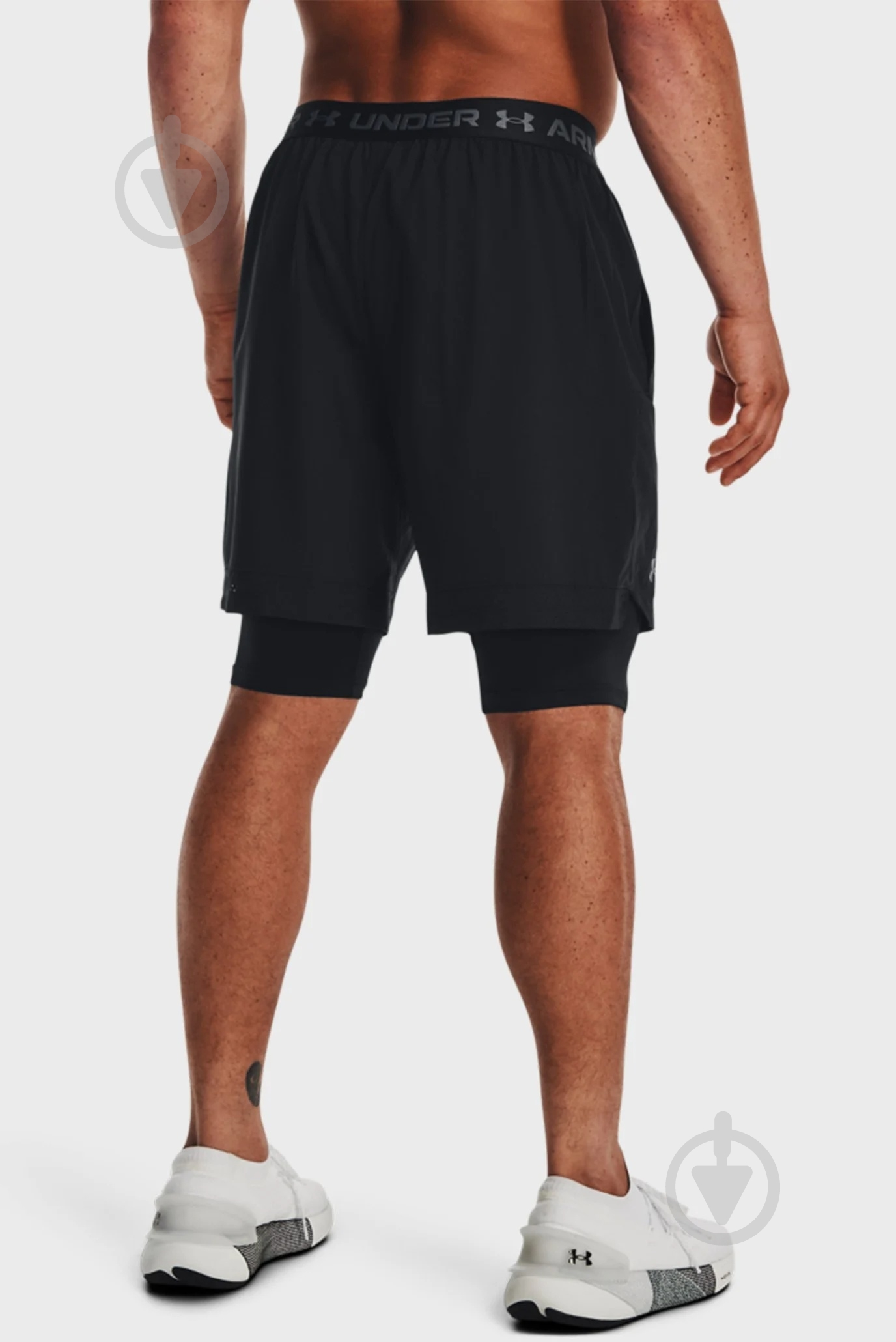 Шорти Under Armour Vanish Woven 2in1 Sts 1373764-002 р. 3XL чорний - фото 2