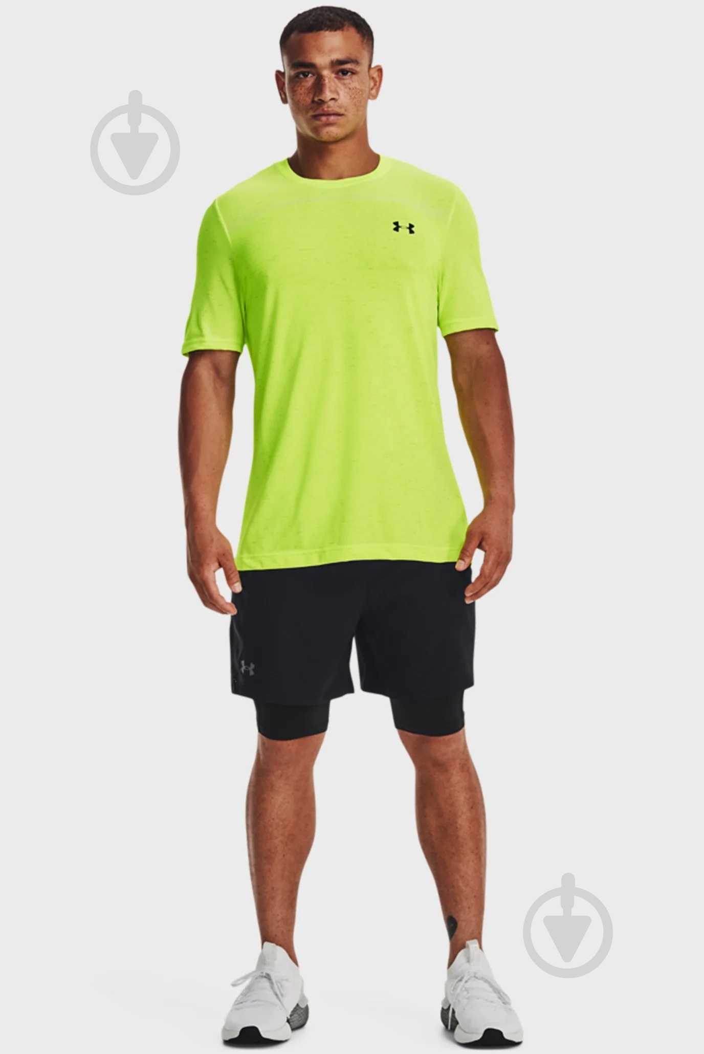 Шорти Under Armour Vanish Woven 2in1 Sts 1373764-002 р. 3XL чорний - фото 3