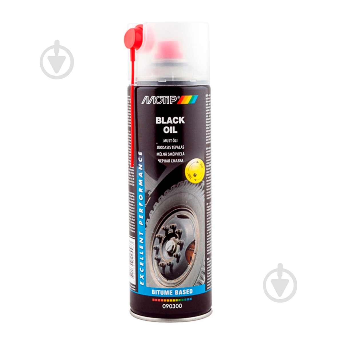 Смазка Motip смазка Black oil Motip Black oil 500 мл - фото 1